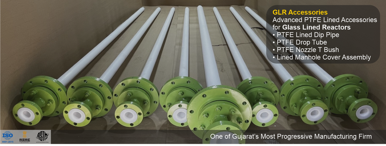 PTFE lined manufacturing facility